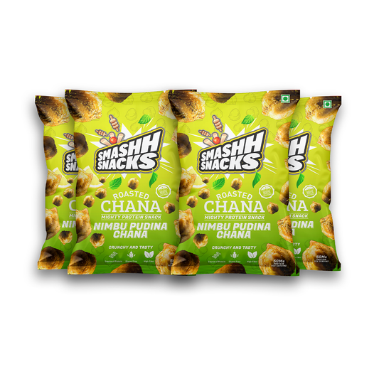 Nimbu Pudina Chana Pack of 4 (140gx4=560g)