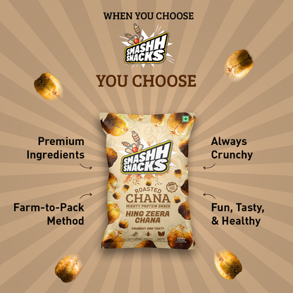 Hing Zeera Chana-Pack of 4 (140gx4=560g)