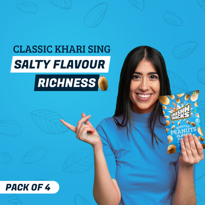 Classic Salted Peanuts-Pack of 4 (140g x 4=560g)